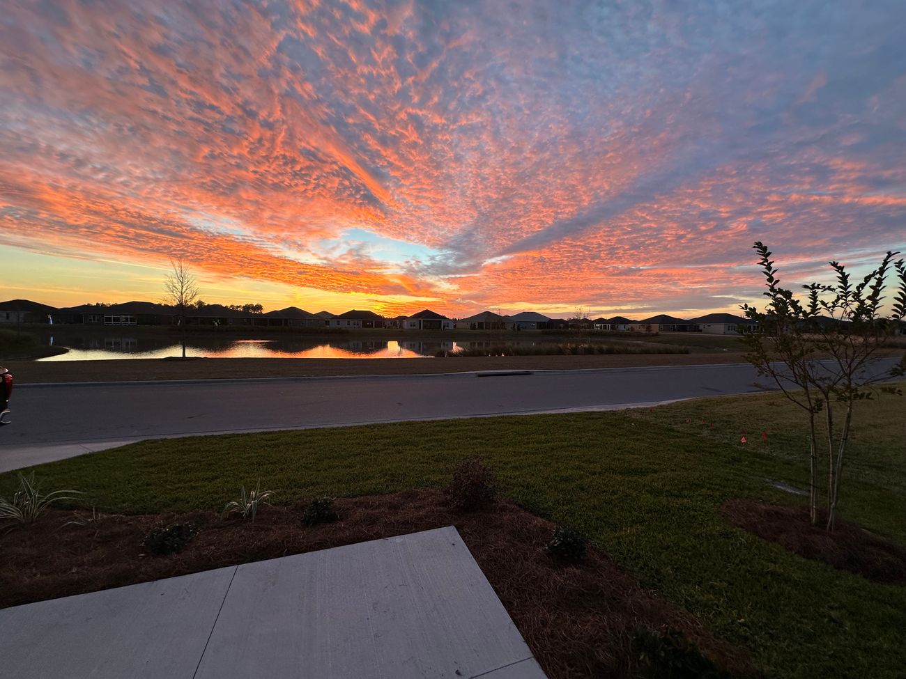 Shady Brook Designer — waterfront sunset view in The Villages, FL