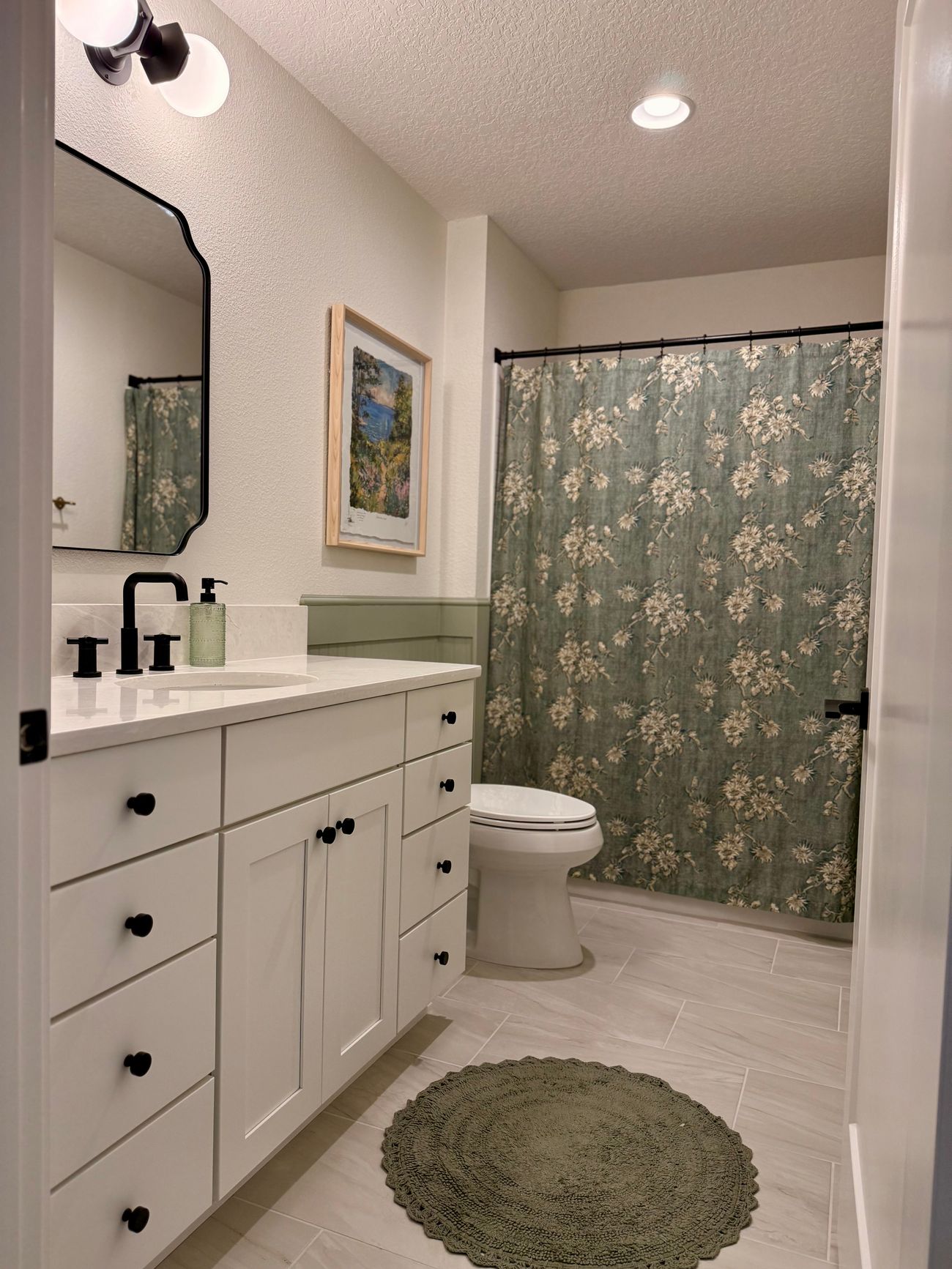 Spa-like bathroom